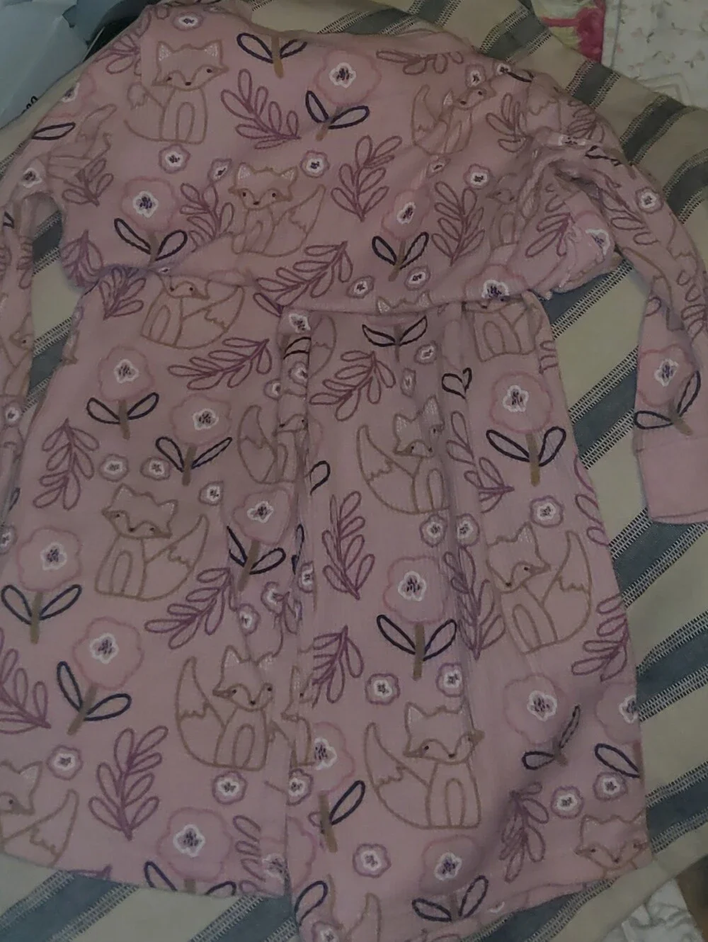 Garanimals Girls Bundle- 2 Sets Thermals + 2 Long Sleeve Shirts 18 Mo ± 2 T!